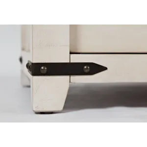 Madison County Rustic Reclaimed Solid Wood Farmhouse 70\" Barn Door Server