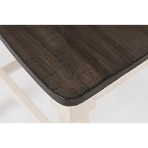 Madison County Reclaimed Pine 72\" Farmhouse Counter Height Seven-Piece Dining Set