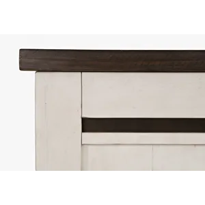 Madison County Rustic Reclaimed Pine Farmhouse Panel Bed - King