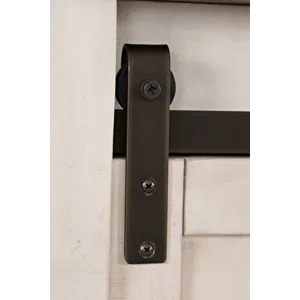 Madison County Rustic Reclaimed Pine Farmhouse Barn Door Bed - Queen