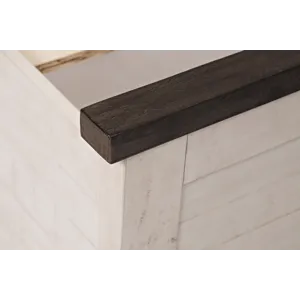 Madison County Rustic Reclaimed Pine Farmhouse Barn Door Bed - Queen