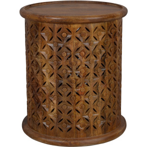 Global Archive Decker Small Drum Table