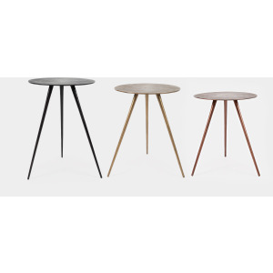 Global Archive 3pc Carly Accent Table Set