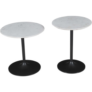 Camille Nesting Table - Set of 2 - Gunmetal
