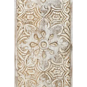 Global Archive Hand Carved 32\" Accent Chest