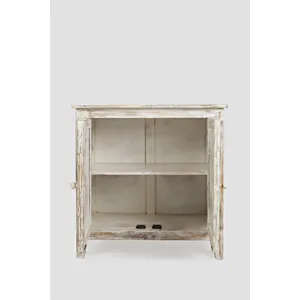 Global Archive Hand Carved 32\" Accent Chest