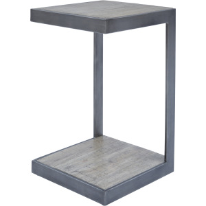 Global Archive Stella C-Table - Antique Grey