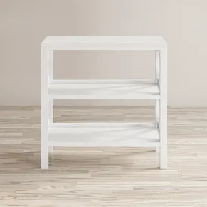 Bridgehampton X-Side Rustic Solid Wood Bookcase