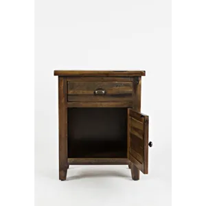 Artisan\'s Craft Rustic Farmhouse Distressed Solid Wood Accent Table