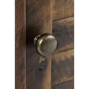 Artisan\'s Craft Rustic Farmhouse Distressed Solid Wood Accent Table