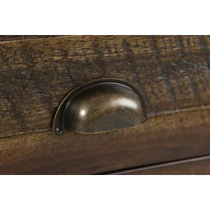 Artisan\'s Craft 50\" Rustic Farmhouse Solid Wood Distressed Media Console TV Stand