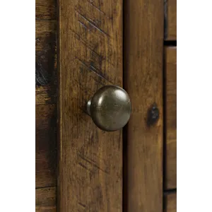 Artisan\'s Craft 50\" Rustic Farmhouse Solid Wood Distressed Media Console TV Stand