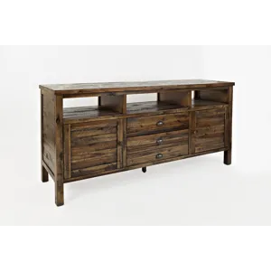 Artisan's Craft 70" Media Console - Dakota Oak