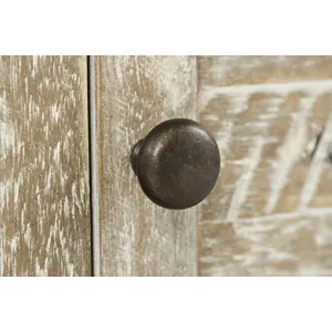 Artisan\'s Craft Rustic Farmhouse Distressed Solid Wood Accent Table