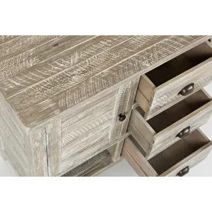 Artisan\'s Craft Rustic Farmhouse Distressed Acacia Accent Chest