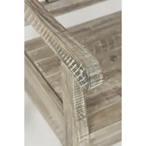 Artisan\'s Craft 42\" Rustic Farmhouse Distressed Solid Wood Storage Bench