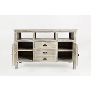 Artisan\'s Craft 50\" Rustic Farmhouse Solid Wood Distressed Media Console TV Stand