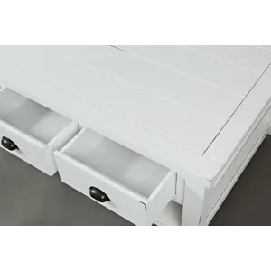 Artisan\'s Craft Rustic Farmhouse Distressed Solid Wood Coffee Table