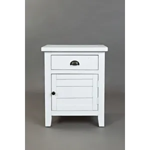 Artisan\'s Craft Rustic Farmhouse Distressed Solid Wood Accent Table