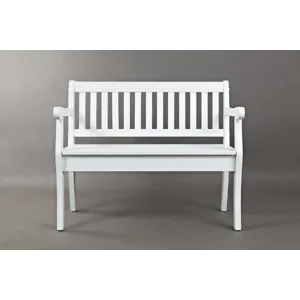 Artisan\'s Craft 42\" Rustic Farmhouse Distressed Solid Wood Storage Bench