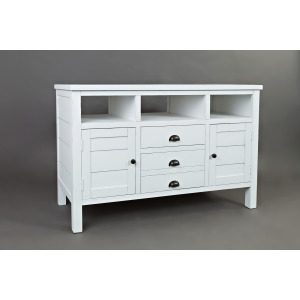 Artisan's Craft 50" Media Console - Weathered White