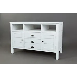 Artisan\'s Craft 50\" Rustic Farmhouse Solid Wood Distressed Media Console TV Stand