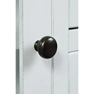 Artisan\'s Craft 70\" Rustic Farmhouse Solid Wood Distressed Media Console TV Stand