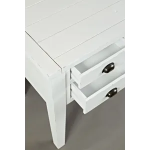 Artisan\'s Craft Rustic Farmhouse Distressed Solid Wood 5-Drawer Desk