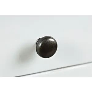 Artisan\'s Craft Rustic Farmhouse Distressed Solid Wood 5-Drawer Desk