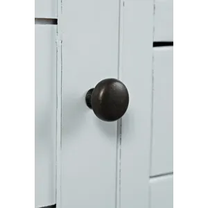 Artisan\'s Craft Rustic Farmhouse Distressed Acacia Media Console 70\"