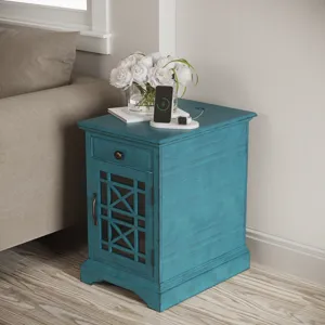 Craftsman USB Charging Chairside End Table