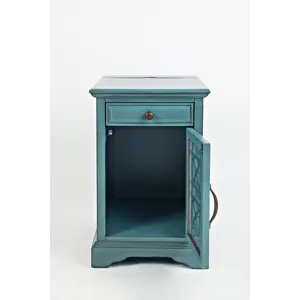 Craftsman USB Charging Chairside End Table