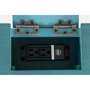 Craftsman Modern Farmhouse 48\" Two Drawer USB Charging Desk