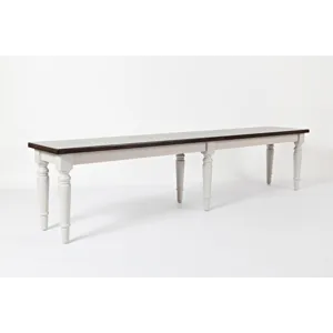76" Bench, Soft Grey