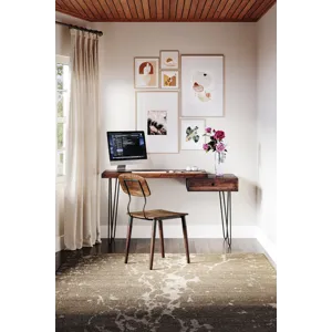 Nature\'s Edge Solid Acacia Desk With Drawer