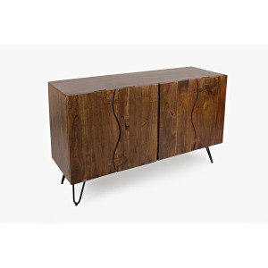 Nature's Edge Sideboard w/4 Live Edge Doors