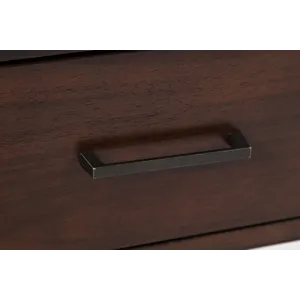 Twin Cities Contemporary Brown End Table