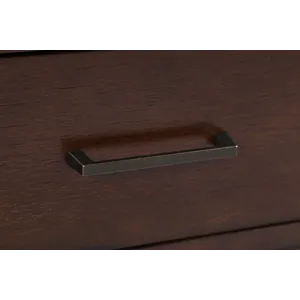 Twin Cities Contemporary Brown Chairside Table