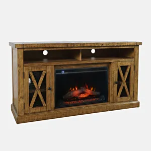 Telluride Electric Fireplace Media Console