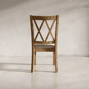 Telluride Rustic Farmhouse Solid Wood Dining Chair(Set Of 2)