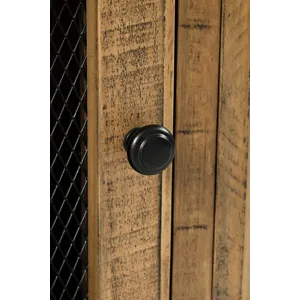 Telluride Rustic Farmhouse Solid Wood Two Pier And Bridge Set