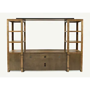 Telluride Rustic Farmhouse Solid Wood 60\'\' TV Console Stand