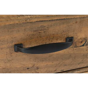 Telluride Rustic Farmhouse Solid Wood Entertainment Center With 70\" TV Console