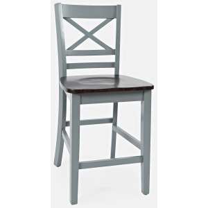 Asbury Park X-Back Stool