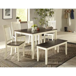 Decatur Lane Farmhouse Solid Wood Dining Chair(Set Of 2)