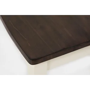 Decatur Lane Farmhouse 4 Piece Solid Wood Dining Set