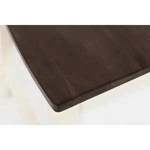 Decatur Lane Farmhouse Solid Wood Counter Stool(Set Of 2)