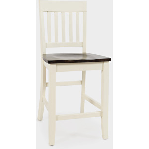 Decatur Lane Counter Stool - White