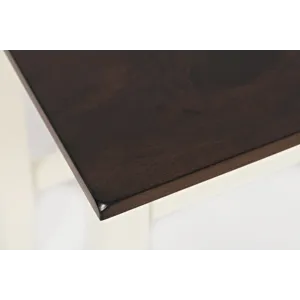 Decatur Lane Farmhouse 4 Piece Solid Wood Counter Height Set