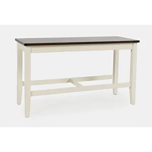 Decatur Lane Farmhouse 4 Piece Solid Wood Counter Height Set